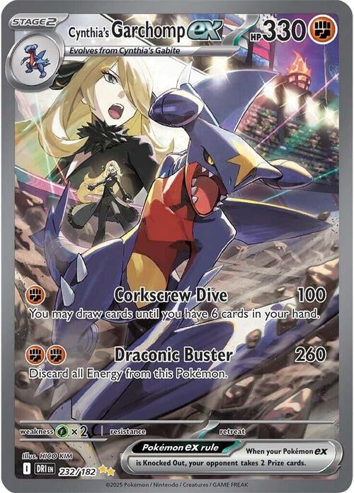 Destined Rivals Cynthia's Garchomp #232/182